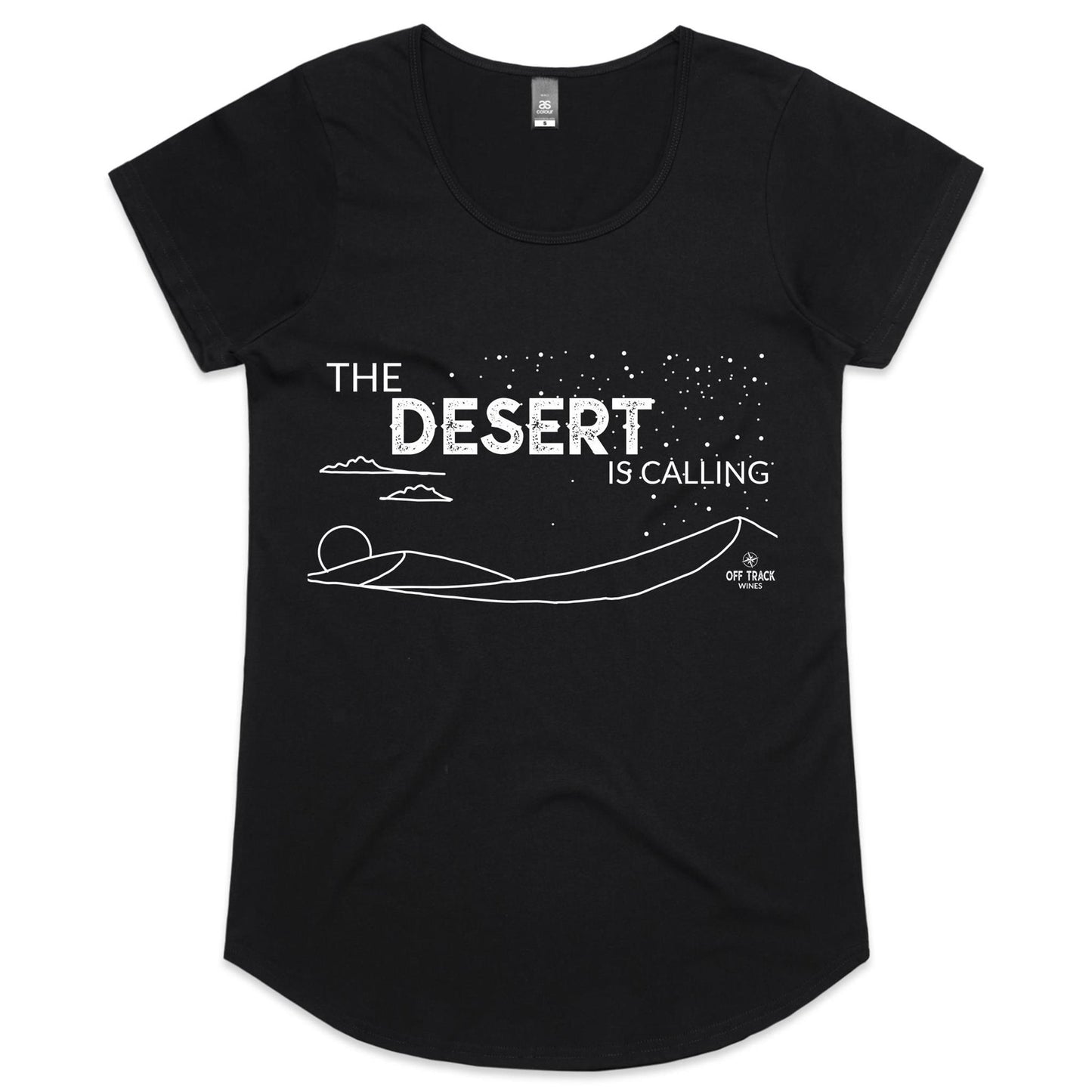 Women T-Shirt - The Desert is Calling - Line Art