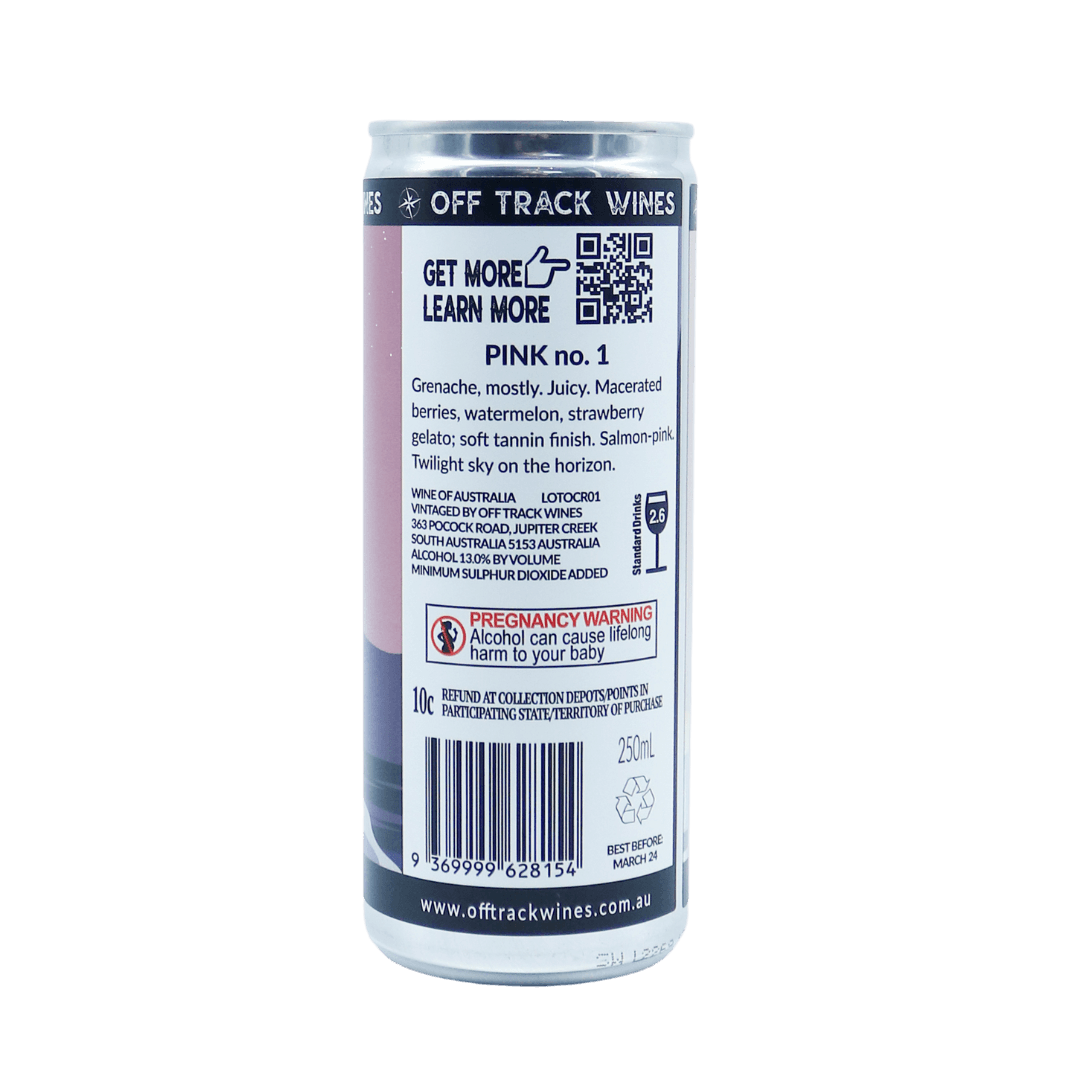 Rosé Wine Blend no. 01 The Ocean is Calling (12 pack) - Off Track Wines