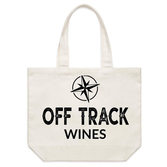Shoulder Canvas Tote Bag - Off Track Wines