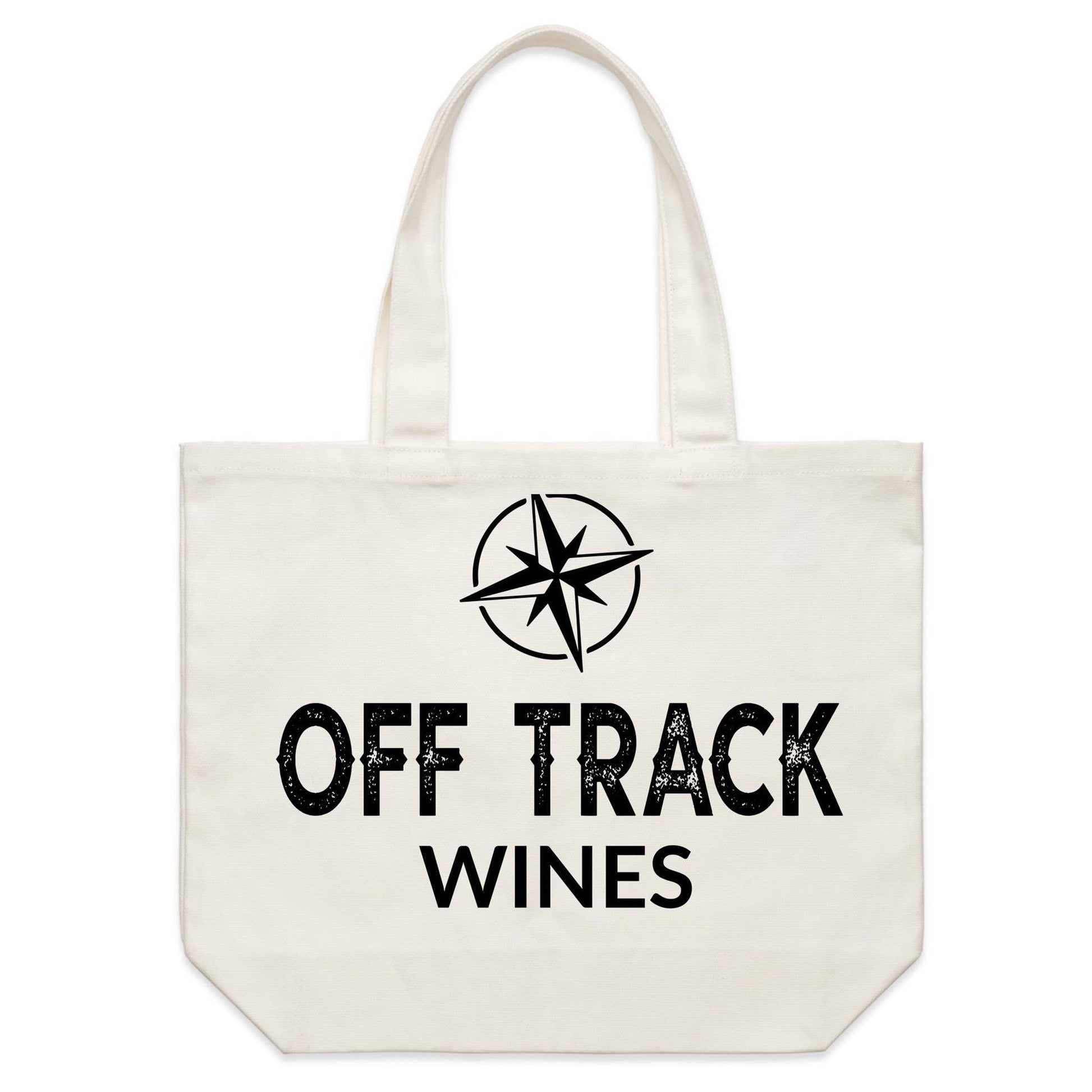 Shoulder Canvas Tote Bag - Off Track Wines