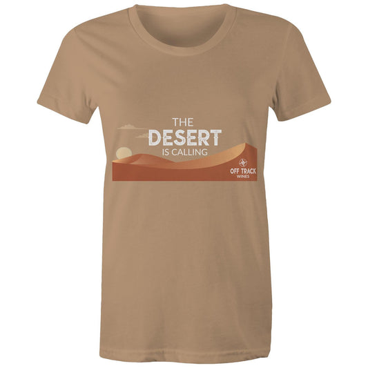 The Desert is Calling - Women T-Shirt - Off Track Wines