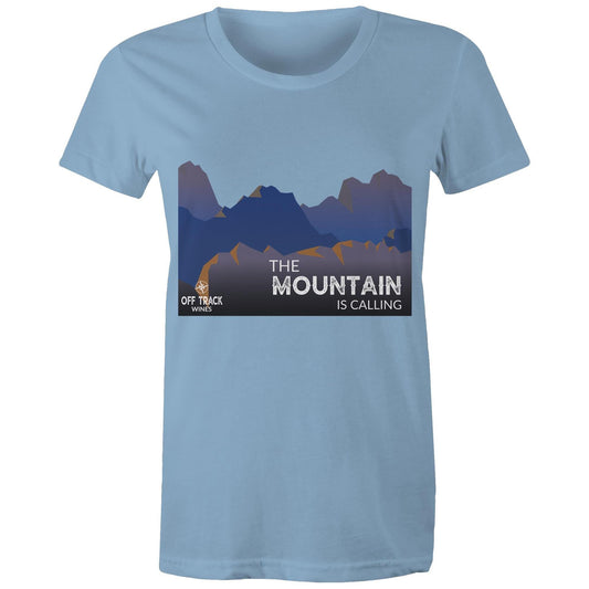 The Mountain is Calling - Women TShirt - Off Track Wines