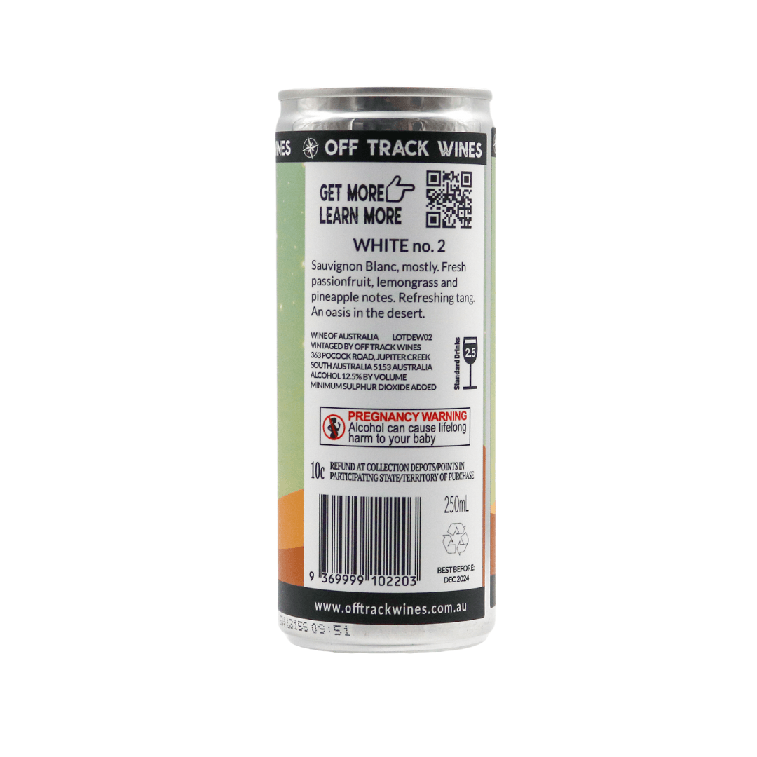 White Wine Blend no. 2 The Desert is Calling (12 pack) - Off Track Wines