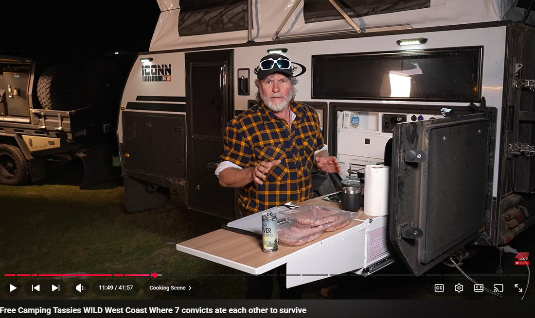 Free Camping Tassies WILD West Coast Where 7 convicts ate each other to survive