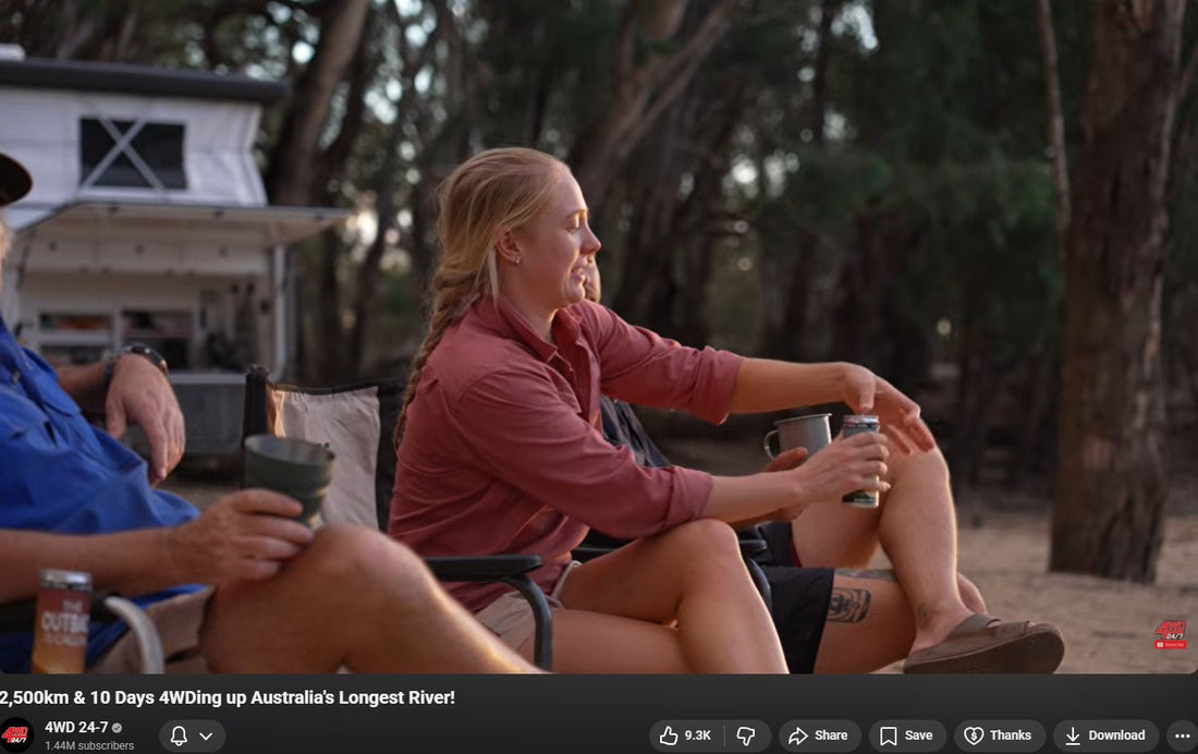 2,500km & 10 Days 4WDing up Australia's Longest River!