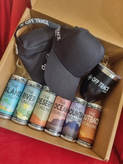 Off Track Wine Goodie Box - Black Tumbler