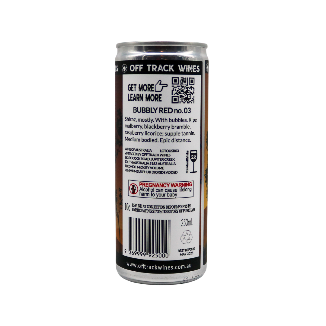 Bubbly Red Wine The Outback is Calling No. 3 (12-pack)